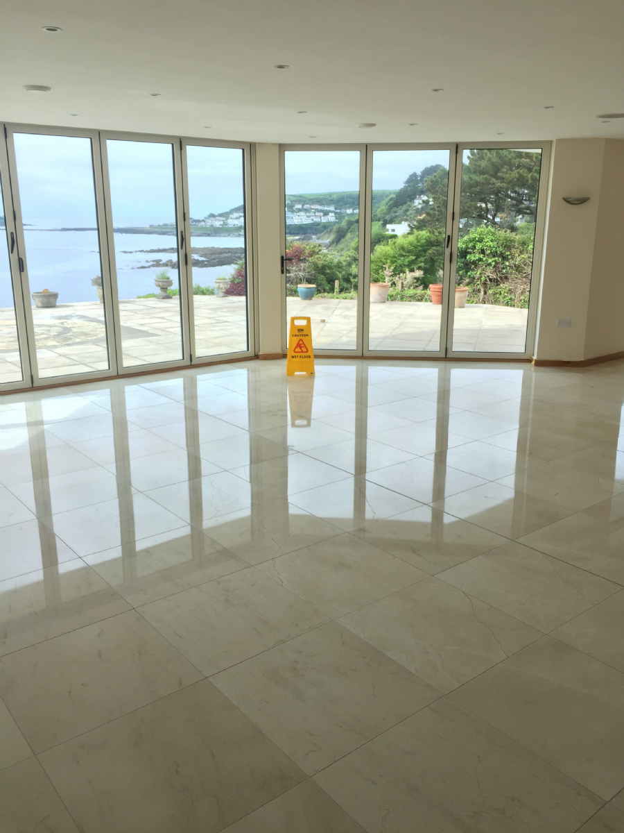 Marble Floor Cleaning