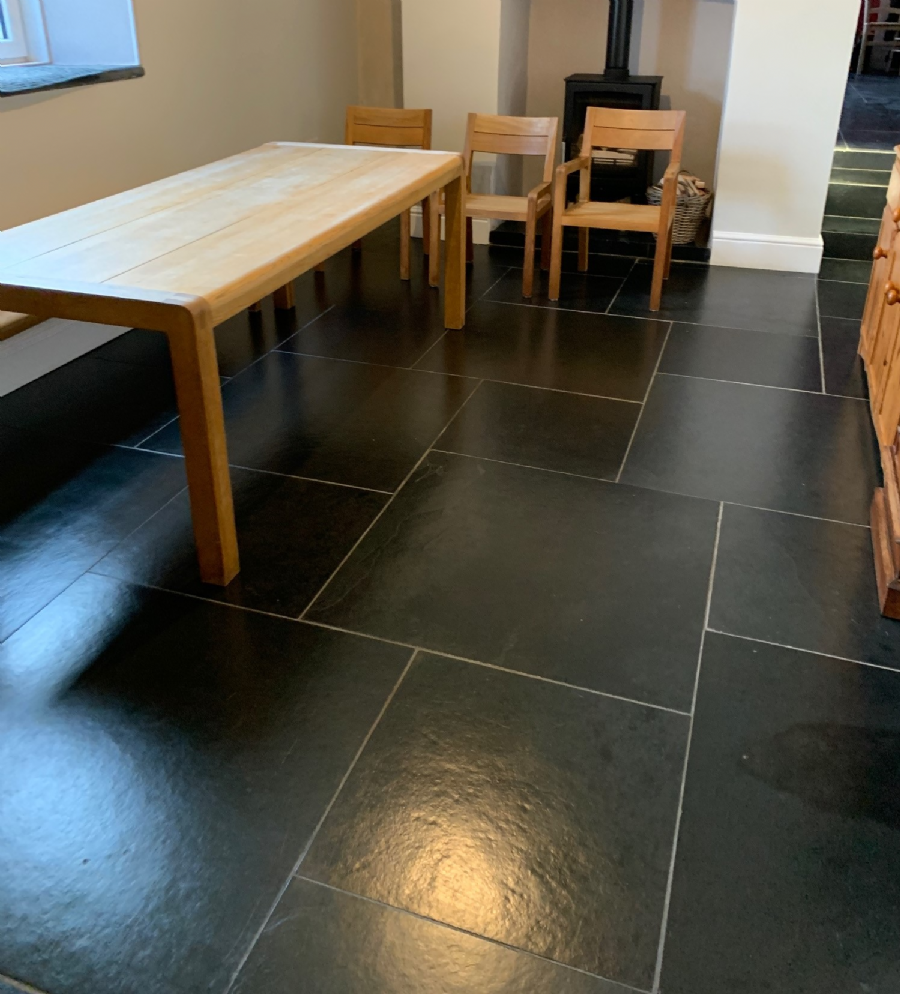 Slate Floor Cleaning and Restoration